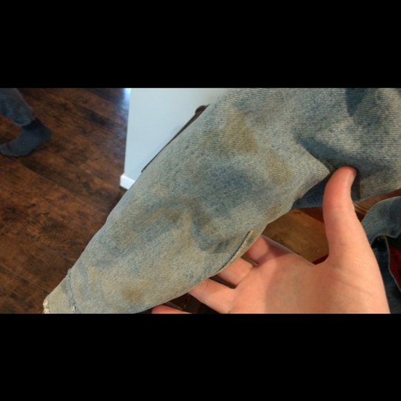 RARE 1980s Gearing Up Denim Jacket - Picture 11 of 16